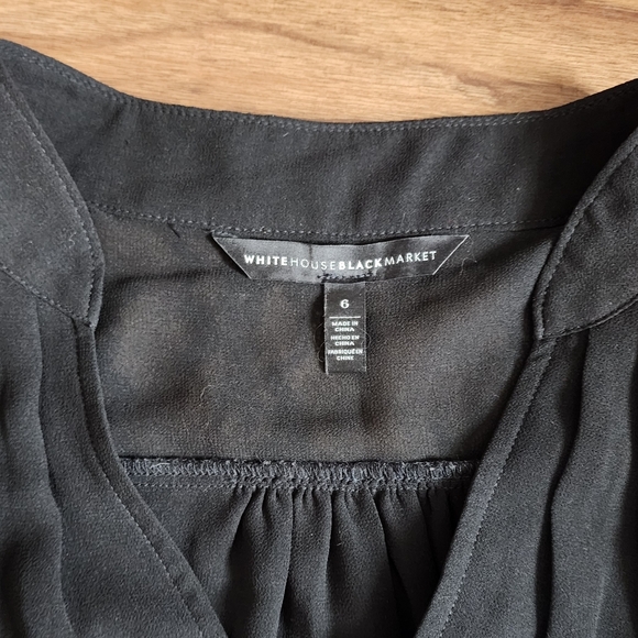 Elegant Black Women's Top - Picture 10 of 12